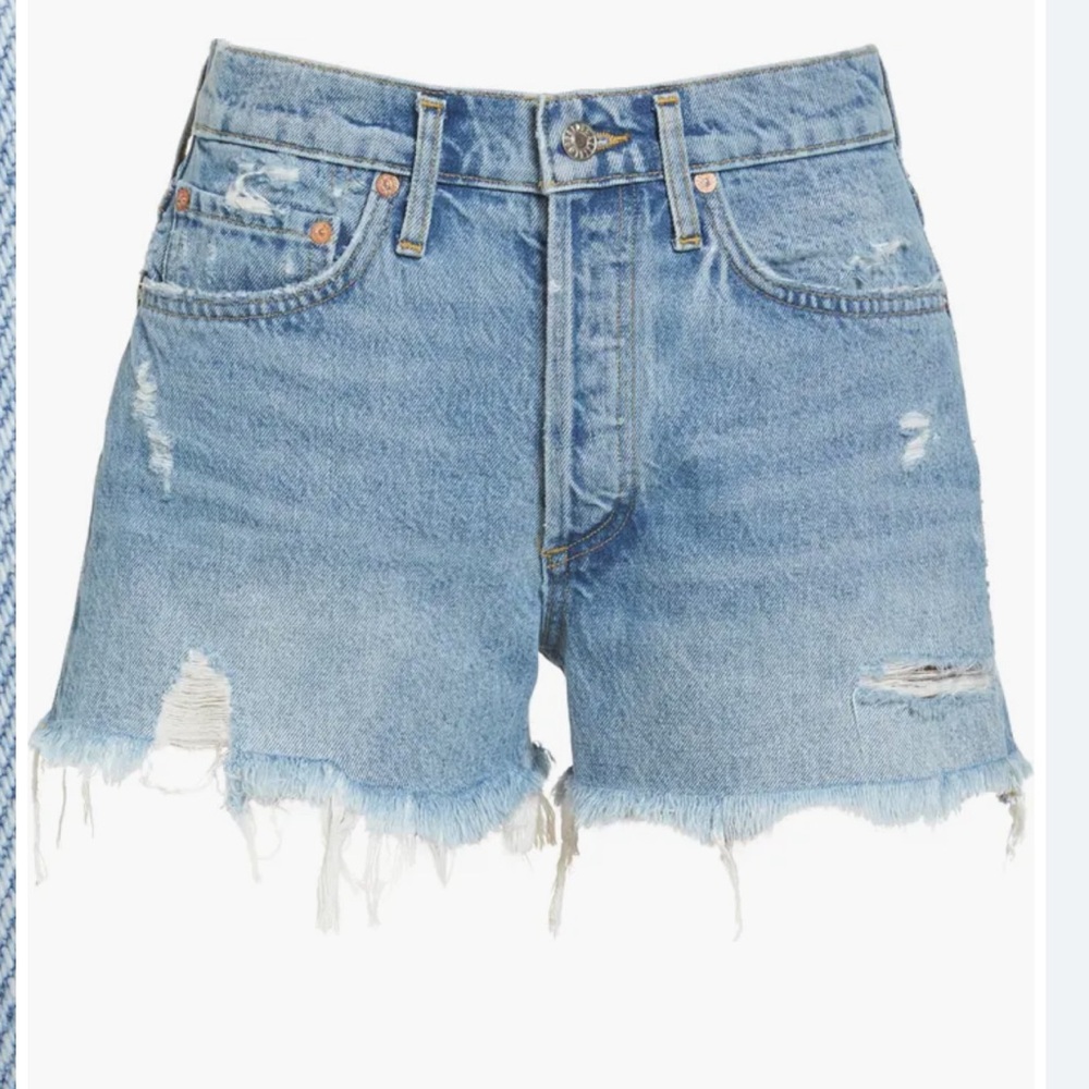 Agolde Parker Short Distressed - Swapmeet 29